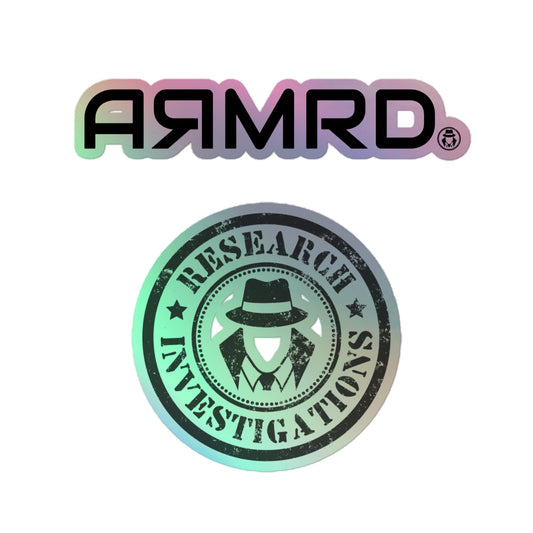 IOC and AЯMRD Holographic stickers